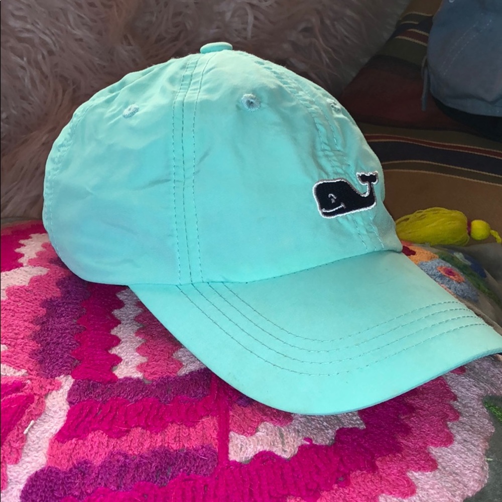 Mint vineyard vines hat